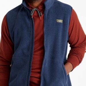 L.L. Bean Mountain Classic Fleece Vest large Tall